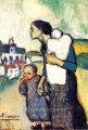 Madre e hijo 2 1905 Pablo Picasso